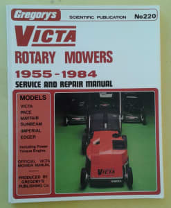 Victa Lawn Mower Manual Near New Condition Cash Only