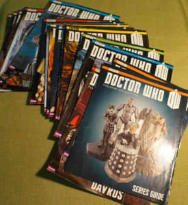 DOCTOR WHO FIGURINE COLLECTION MAGAZINE x 21