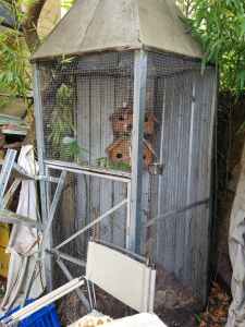 Out door bird cage