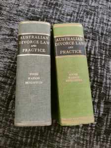 Australian Law books X 2