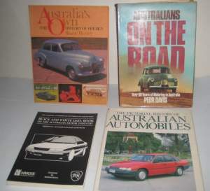BOOKS OF THE AUSTRALIAN MOTOR INDUSTRY. From: $30