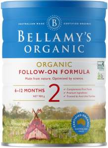 08/25 Bellamys Organic Infant Formula Stage / Step 2