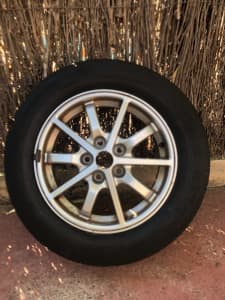 Tyre and Rim from Mitsubishi Verada