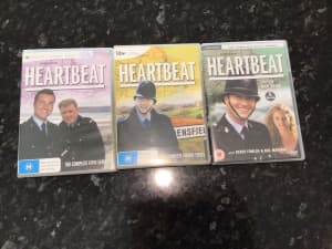 Heartbeat complete DVD 4th, 5th and 6th series, as new, unsealed.