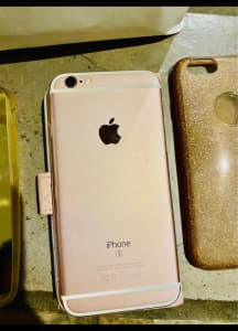 iPhone 6s 64 GB with free cases & charger . Rose Gold