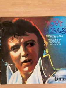 Elvis Presley record - Elvis love songs
