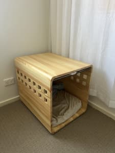 Wooden Puppy Training Crate