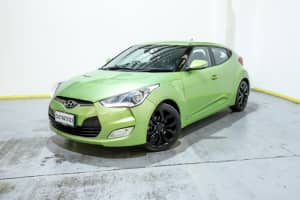 2012 Hyundai Veloster FS2 Coupe Green 6 Speed Manual Hatchback