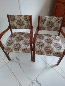 2 beautifully restored chairs