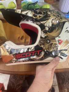 Scott motor bike helmet medium size