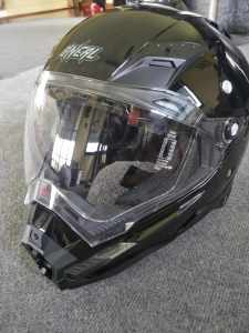 ONeal Helmet XXL with built in sun visor