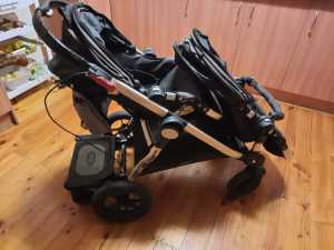 new born and toddler stroller sold