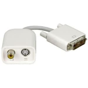 APPLE DVI TO VIDEO ADAPTER - COMPOSITE RCA AND S-VIDEO