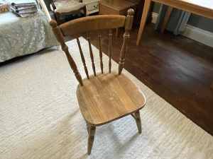 Two free wooden chairs