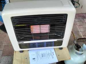 Rinnai Titan Mkii White LPG Propane Gas Heater Serviced Warranty