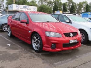 2011 Holden Commodore VE II SV6 Red 6 Speed Sports Automatic Sedan