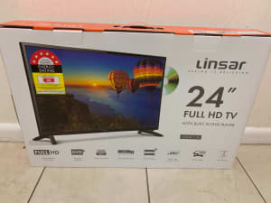 Linsar 24 Full HD TV new and sealed in box
