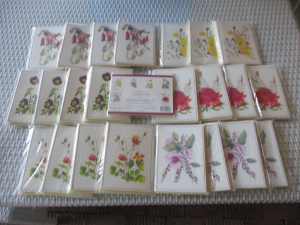 Wildflowers of Australia blank cards pack $2/1Pk -$15/10pk - $20/20pk