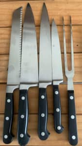 Cash Converters - Scanpan Knives **New** 20CM-8 CARVING KNIFE
