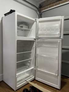 HAIER two door white freezer fridge [USED] $180 was $250 *LAST CHANCE*