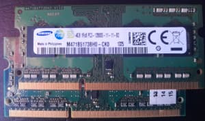 Laptop & Desktop DDR3 RAM Kits