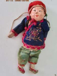 Antique CHINESE DOLL Approx 20 cm tall Only Fair condition $30
