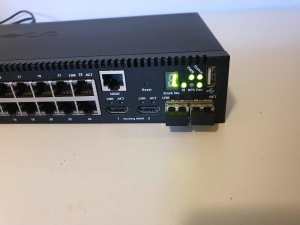Dell PowerConnect 5524 Switch with 24 x 1Gig, 2 x 10 Gig SFP 