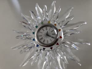 SWAROVSKI * Solaris Clock * Exquisite Accents *