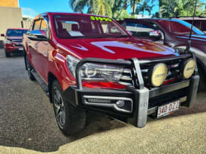 2016 Toyota Hilux GUN126R SR5 Double Cab Red 6 Speed Manual Utility