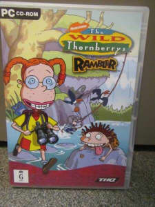 Wild Thornberry's Rambler Nickelodeon PC CDROM Windows Game kids