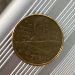 Sir Charles Kingsford Smith $1 coin