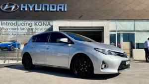 2013 Toyota Corolla ZRE182R Levin S-CVT ZR Silver, Chrome 7 Speed Constant Variable Hatchback