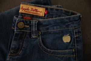 Girls 'Apple Bottoms' jeans, size 12