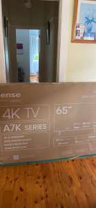 4K HD HISENSE TV high resolution