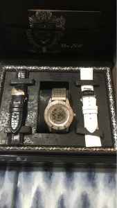 Marc echo watch see inside watch booklet with it