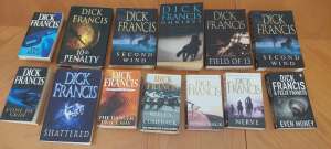 Books. Dick Francis. $5 each
