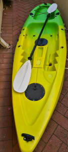 Kayaks × 2 with harnesses and paddles