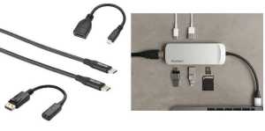 Kingston Nucleum HDMI hub, Mini/Micro HDMI & MiniDisplayport adapter