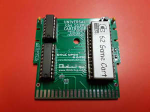 Commodore 64/128 1MB 36 or 62 game universal cartridge. C64