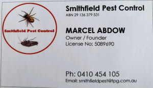 Pest control and Bird culling