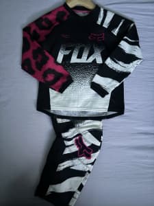 Girls Fox MX gear set