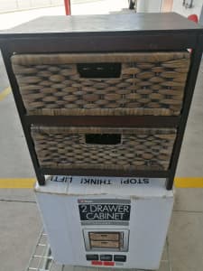 Sahara 2 drawer cabinet (Target) new