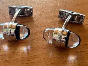 MONTBLANC MONT BLANC URBAN CUFFLINKS AS NEW GUARANTEED AUTHENTIC