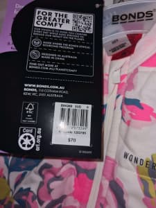 BONDS WONDERSLEEP SLEEPING BAG! brand new with tags size 0 