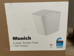 Munich In-wall Rimless Toilet