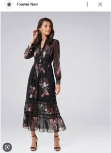 Forever New pipa lace maxi dress (NEW!)
