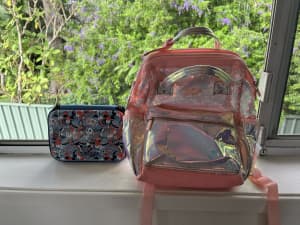 Smiggle bag and pencil case
