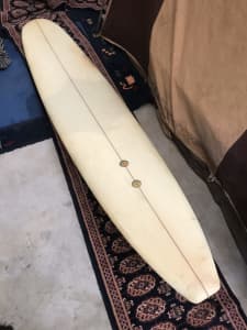 1966 Baron 9’6” vintage Malibu surfboard from Durban South Africa