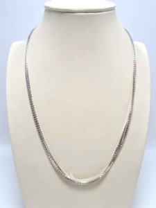 Silver Chain 56cm double box link (233958)