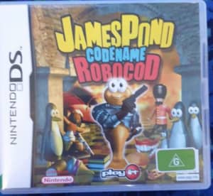 JAMES POND CODENAME ROBOCOD NINTENDO DS GAME COMPLETE